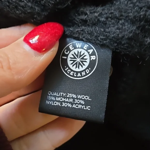 NWOT Túnmóar knitted lace long sweater - Picture 8 of 13